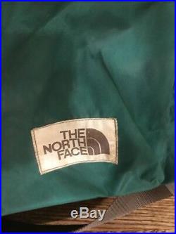 Vintage North Face Backpack 70s Brown Label Hiking Camping backpack Brown Label