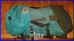 Vintage North Face TNF Hiking Day Pack Backpack Made In USA Brown Label Internal