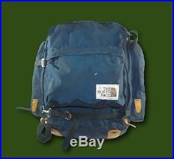 Vintage THE NORTH FACE Brown Label USA Navy Blue Outdoor Hiking Pack Backpack