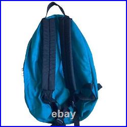 Vintage The North Face Backpack Berkeley Tag Blue Green Colorblock Day Pack