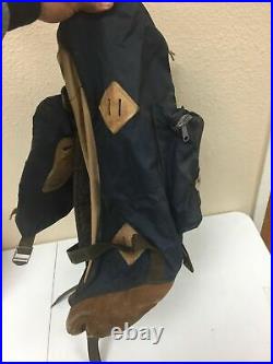 Vintage The North Face Backpack Hiking Outdoors Backpack Rare Hip Bag aa12