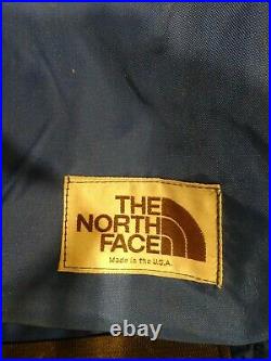 Vintage The North Face External Frame Back Pack Blue / Orange Size L