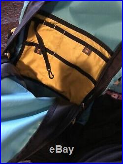 Vtg North Face Trans Antarctica Expedition 1990 Aqua teal BackpackBookbag