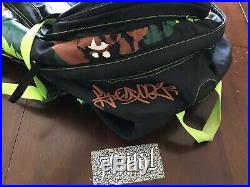 Vtg The North Face X Big Foot One Hot Shot Backpack Black Green Asia Release