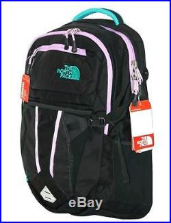 Women's THE NORTH FACE RECON Day pack 31L Backpack (Black/Violet/Green)