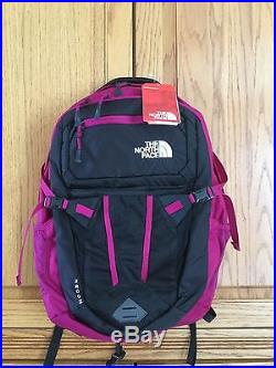 Womens The North Face Recon Backpack Dramatic Plum/TNF Black Size One Size