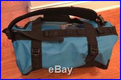 X-Small Base Camp Duffle Bag The North Face Backpack Straps D Zip Top Teal Black