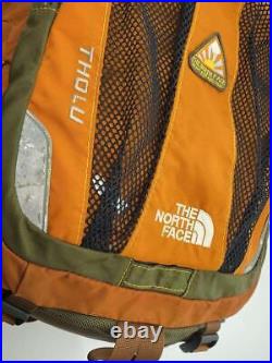 Ya03 The North Face Backpack/Nylon/Brown/T118/T518/Orange/Recon/YellowithMultifunc